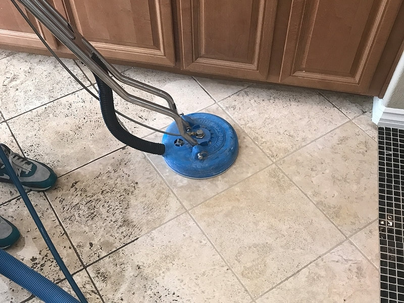 Cleaning The Carpet